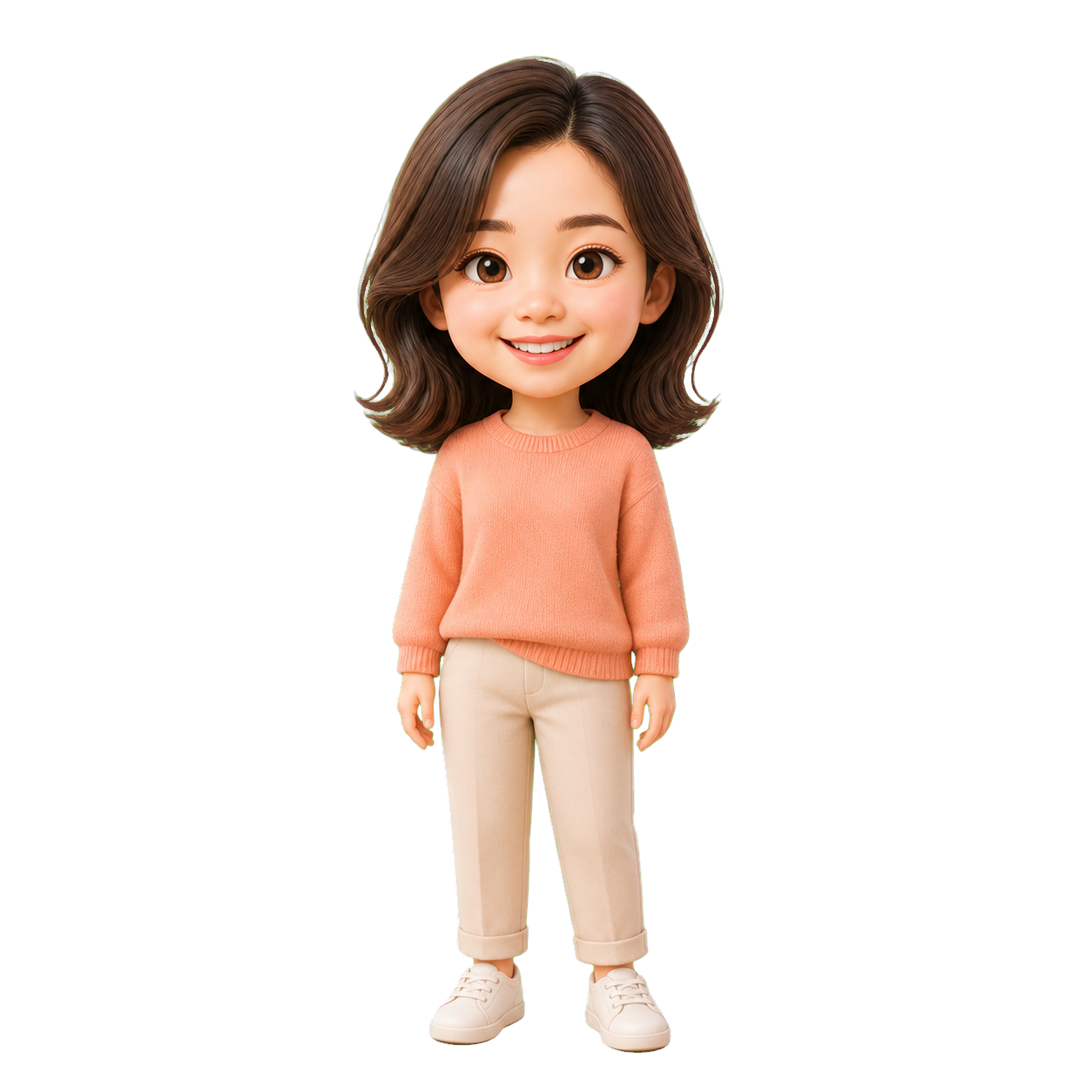 3D 二头身人物风格